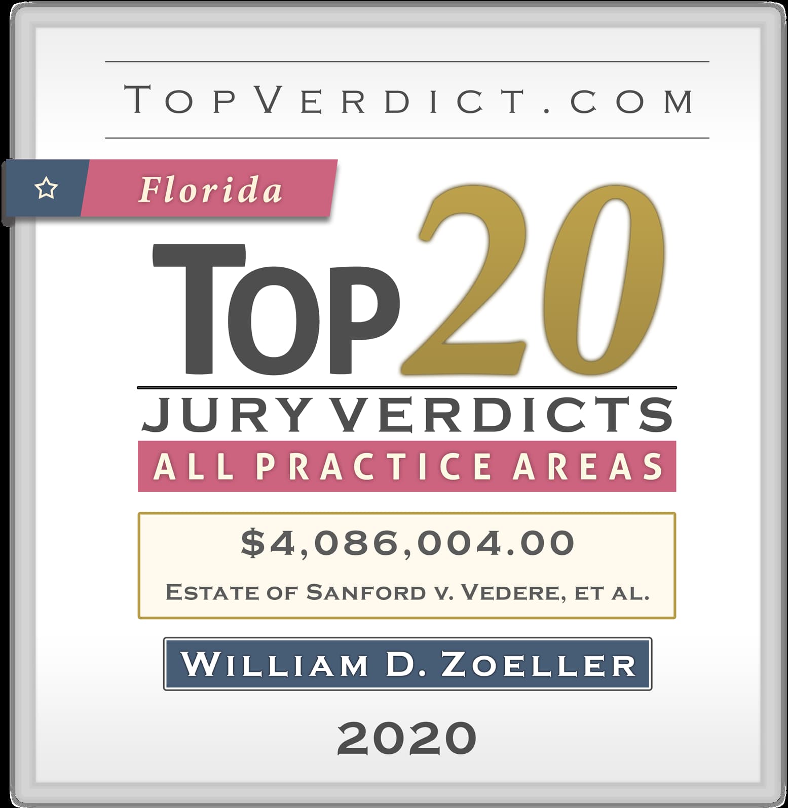 William D. Zoeller Award