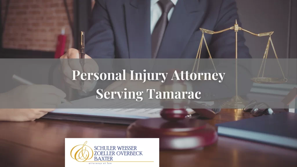 Personal Injury Attorney Serving Tamarac